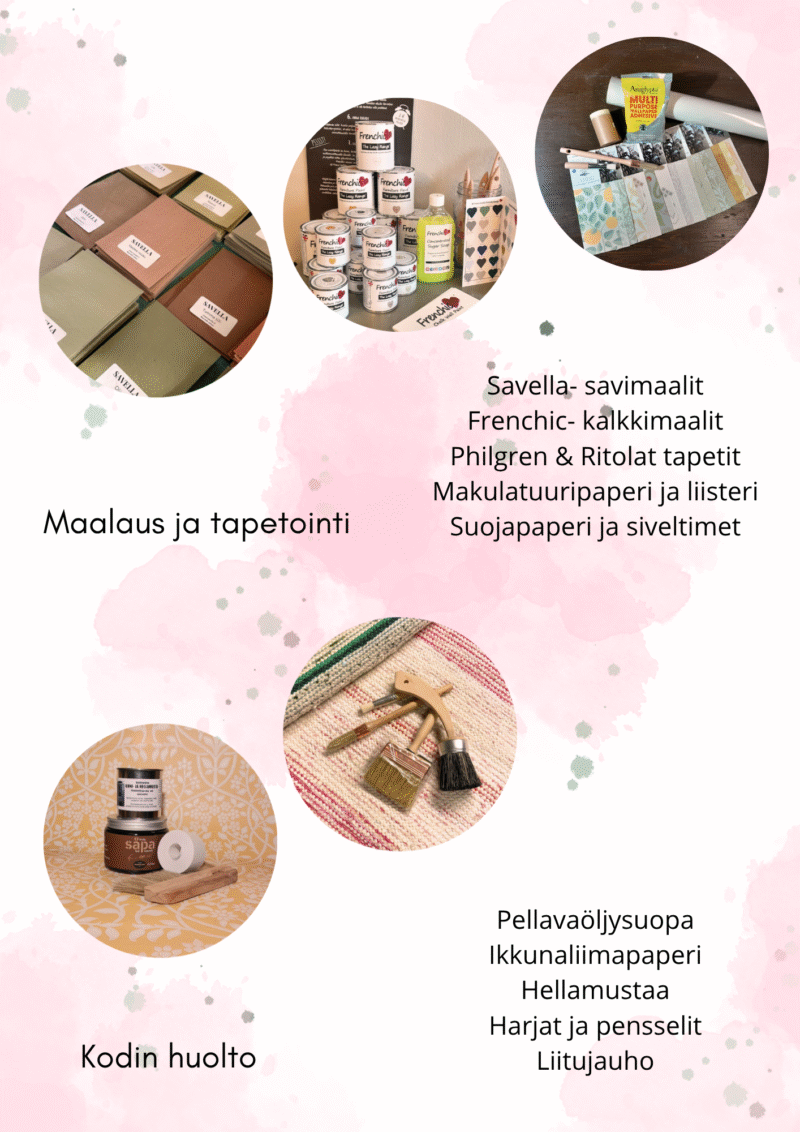 Tuotteet kodin kunnostus- ja huoltotöihin